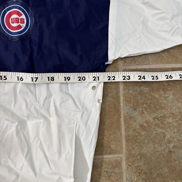 Chicago Cubs Jacket Size Small Vintage 1990s Rainmate Rain Jacket Baseball - Picture 6 of 7